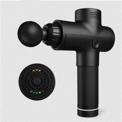 Pistola Masaje Muscular Profesional 4 Cabezales - Tejido Profundo