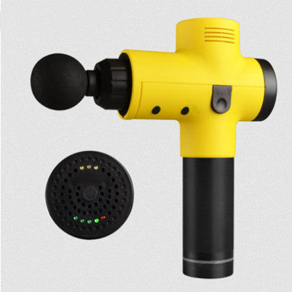 Pistola Masaje Muscular Profesional 4 Cabezales - Tejido Profundo