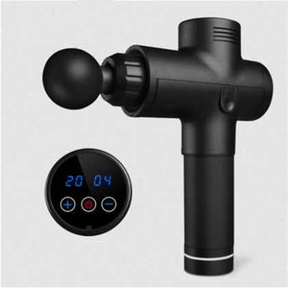 Pistola Masaje Muscular Profesional 4 Cabezales - Tejido Profundo