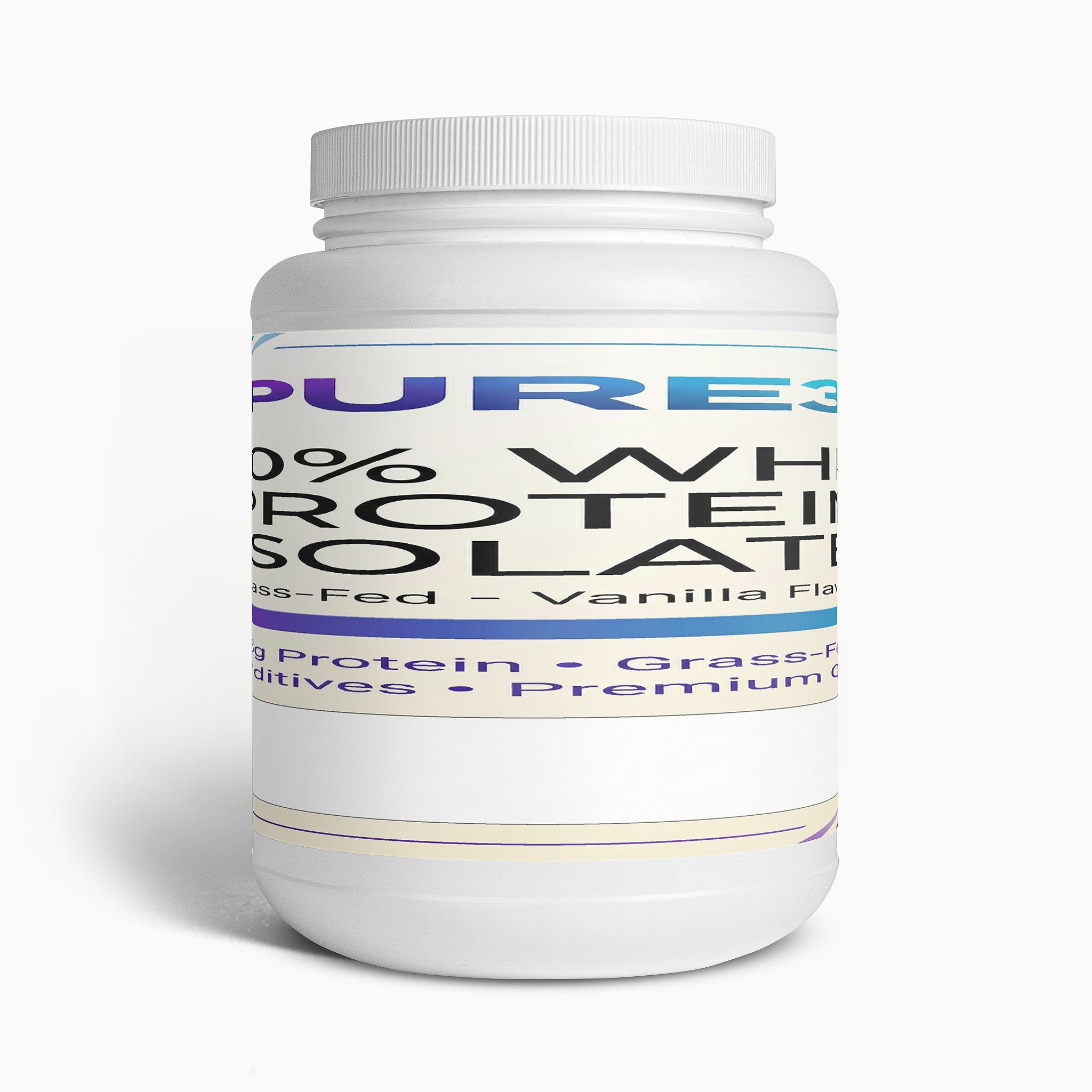 Pure3 100% Whey Protein Isolate (Vanilla)