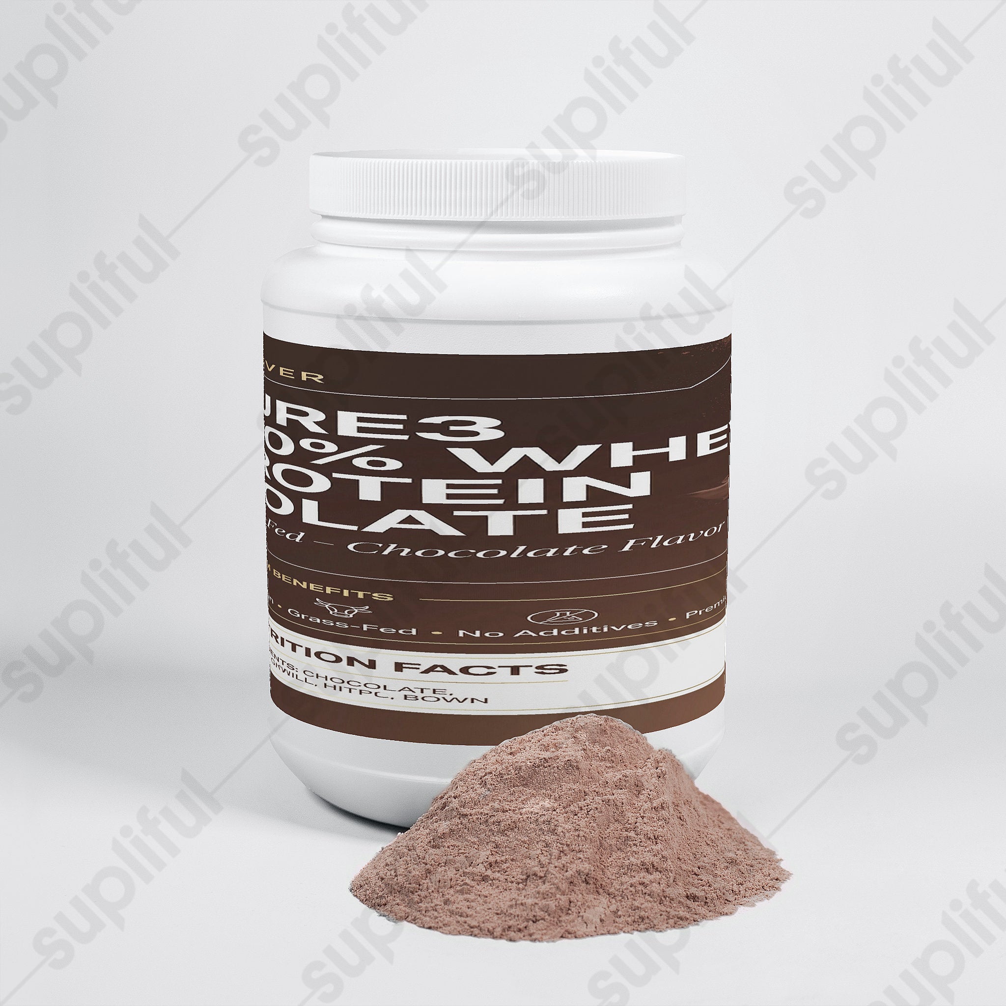 Pure3 100% Whey Protein Isolate (Chocolate)