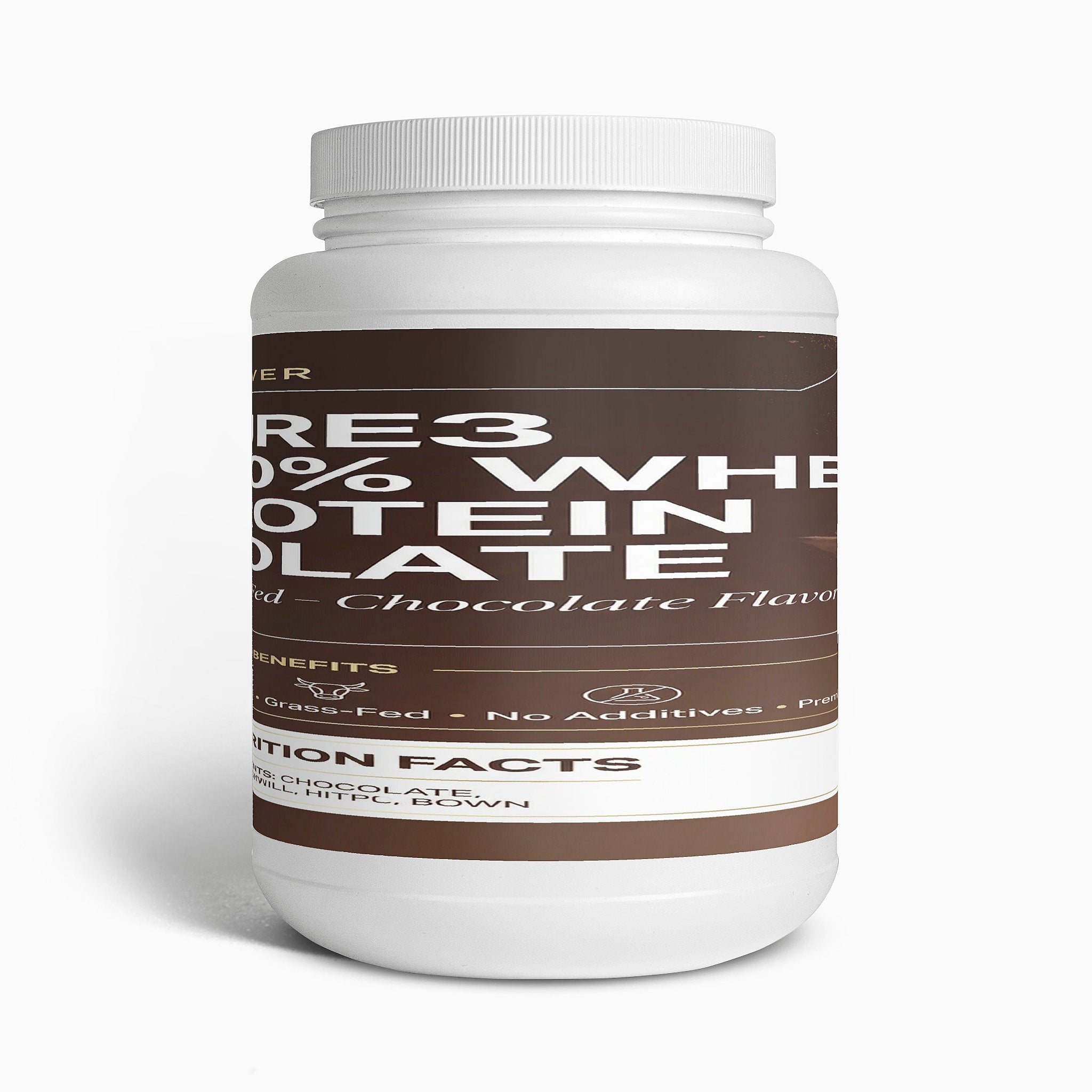 Pure3 100% Whey Protein Isolate (Chocolate)