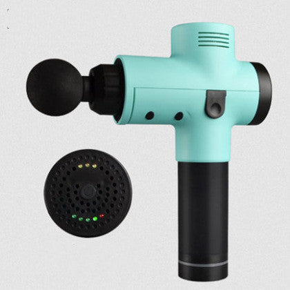 Pistola Masaje Muscular Profesional 4 Cabezales - Tejido Profundo