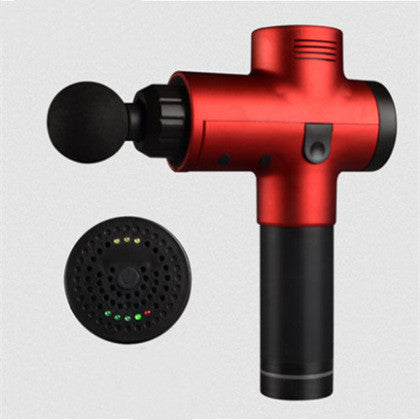 Pistola Masaje Muscular Profesional 4 Cabezales - Tejido Profundo