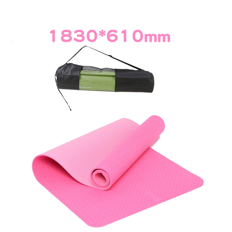 Esterilla Yoga Antideslizante TPE 6mm - Doble Color Premium