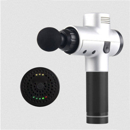 Pistola Masaje Muscular Profesional 4 Cabezales - Tejido Profundo