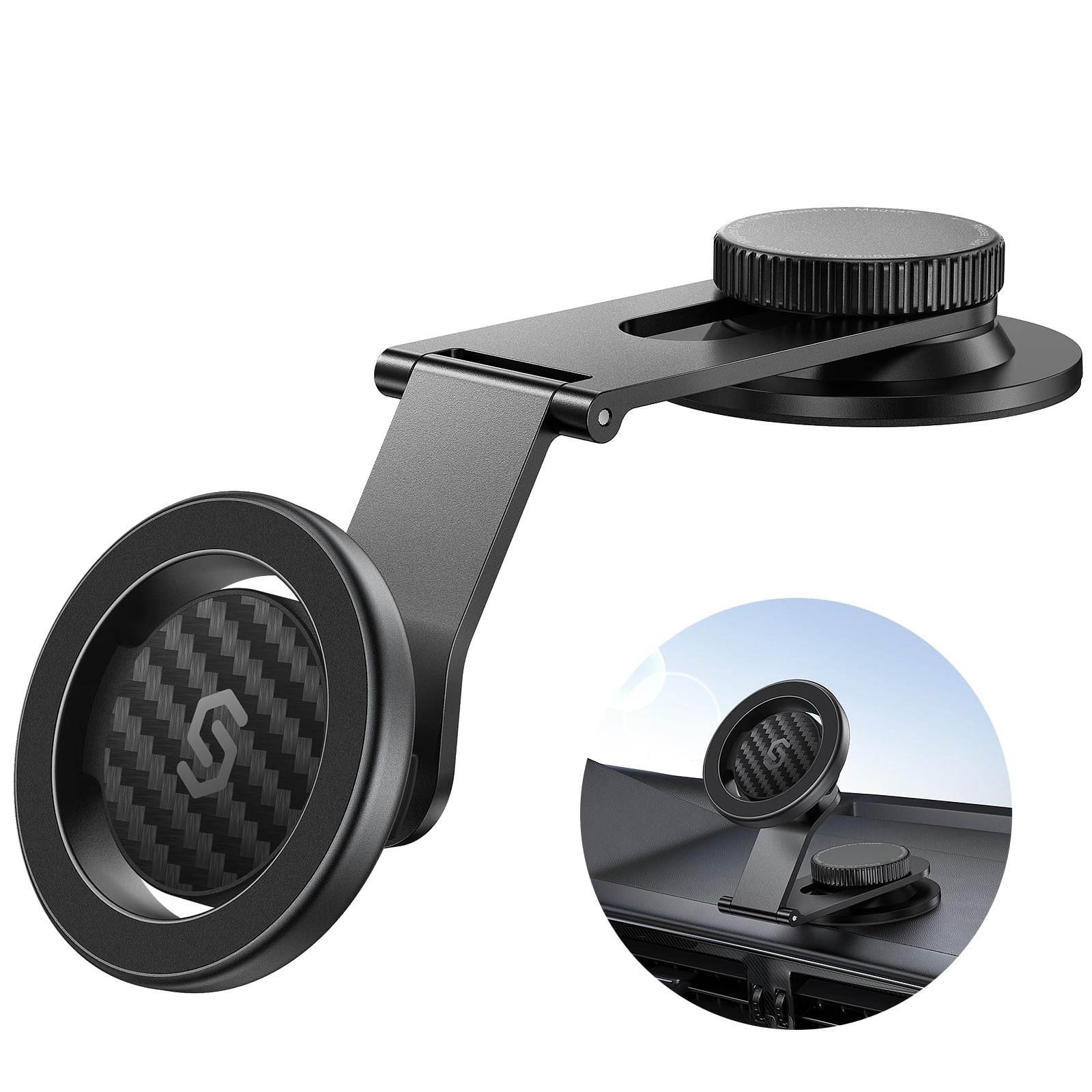 Soporte Teléfono MagSafe Coche - en uso