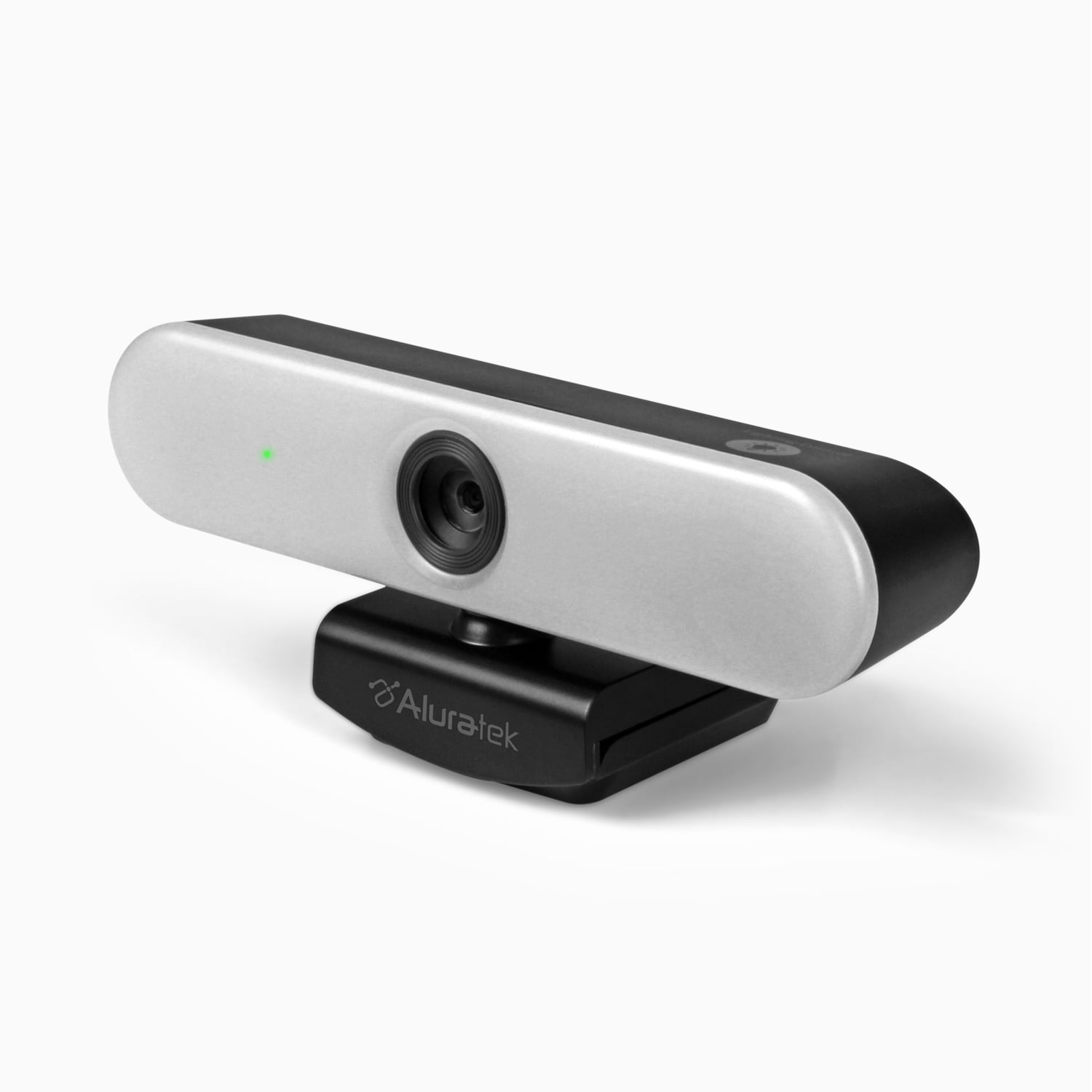 Webcam 4K con Micrófono y Luz - en uso