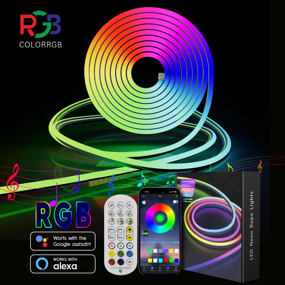 Luz LED Tira RGB WiFi 10m